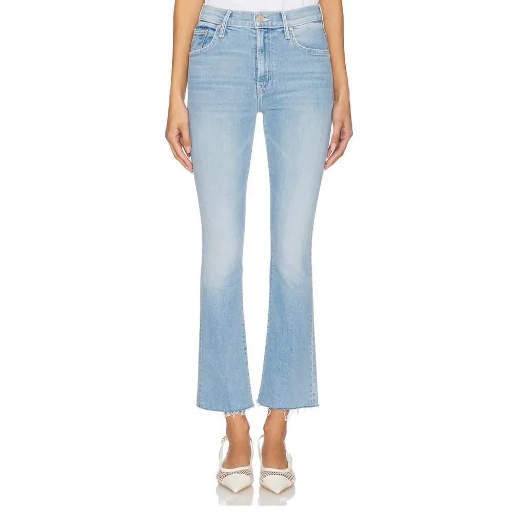 Brand new mother the insider ankle fray  jeans in friendly reminder 28”